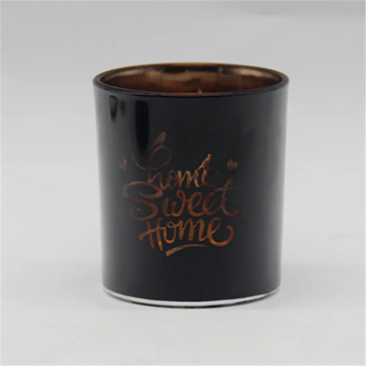 
New 2019 rose gold candle holder glass holder for candle 