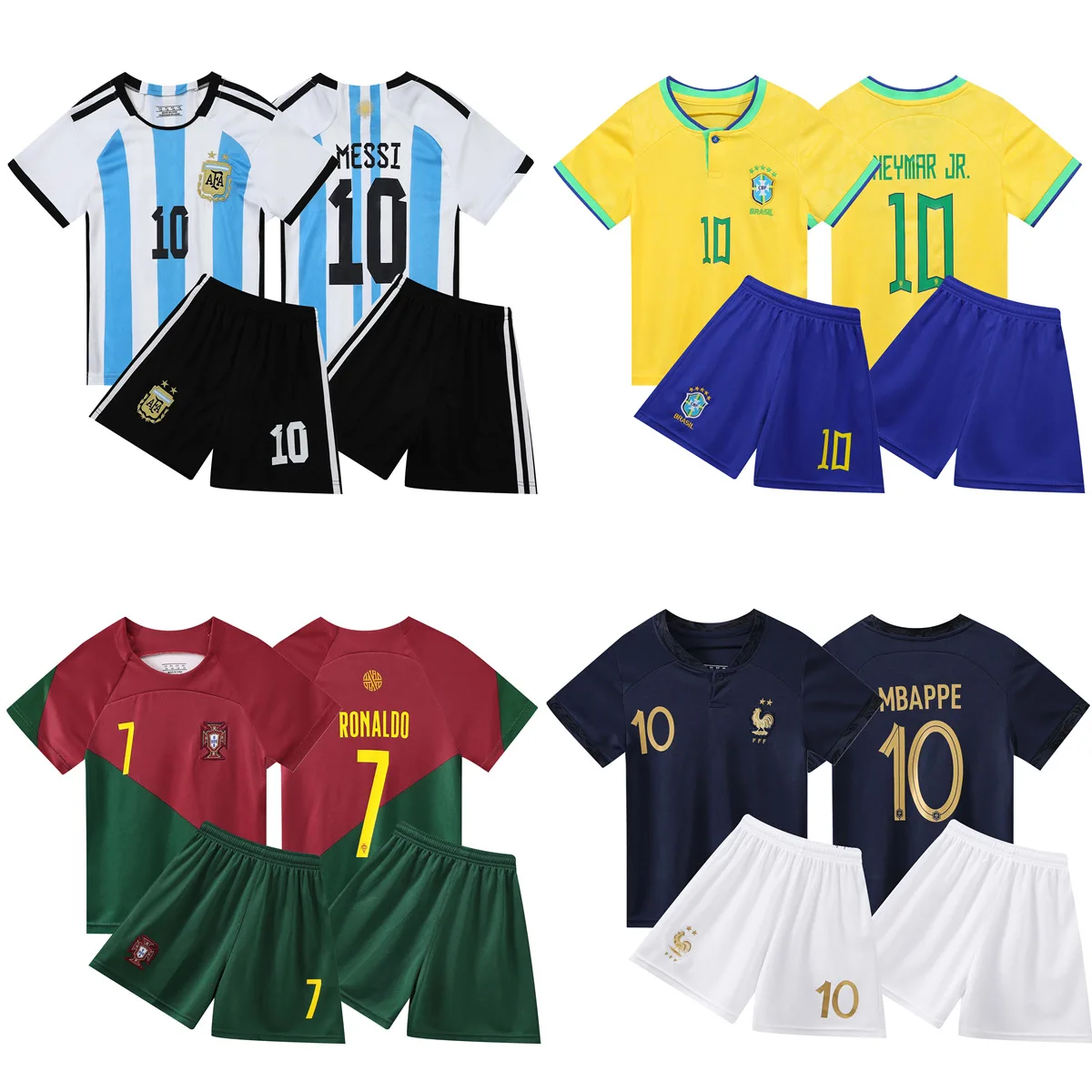 Custom Quick Dry Jersey Football Shirt Men clothes Uniform Sublimation Retro Soccer Jersey Set Kits Soccer Wear