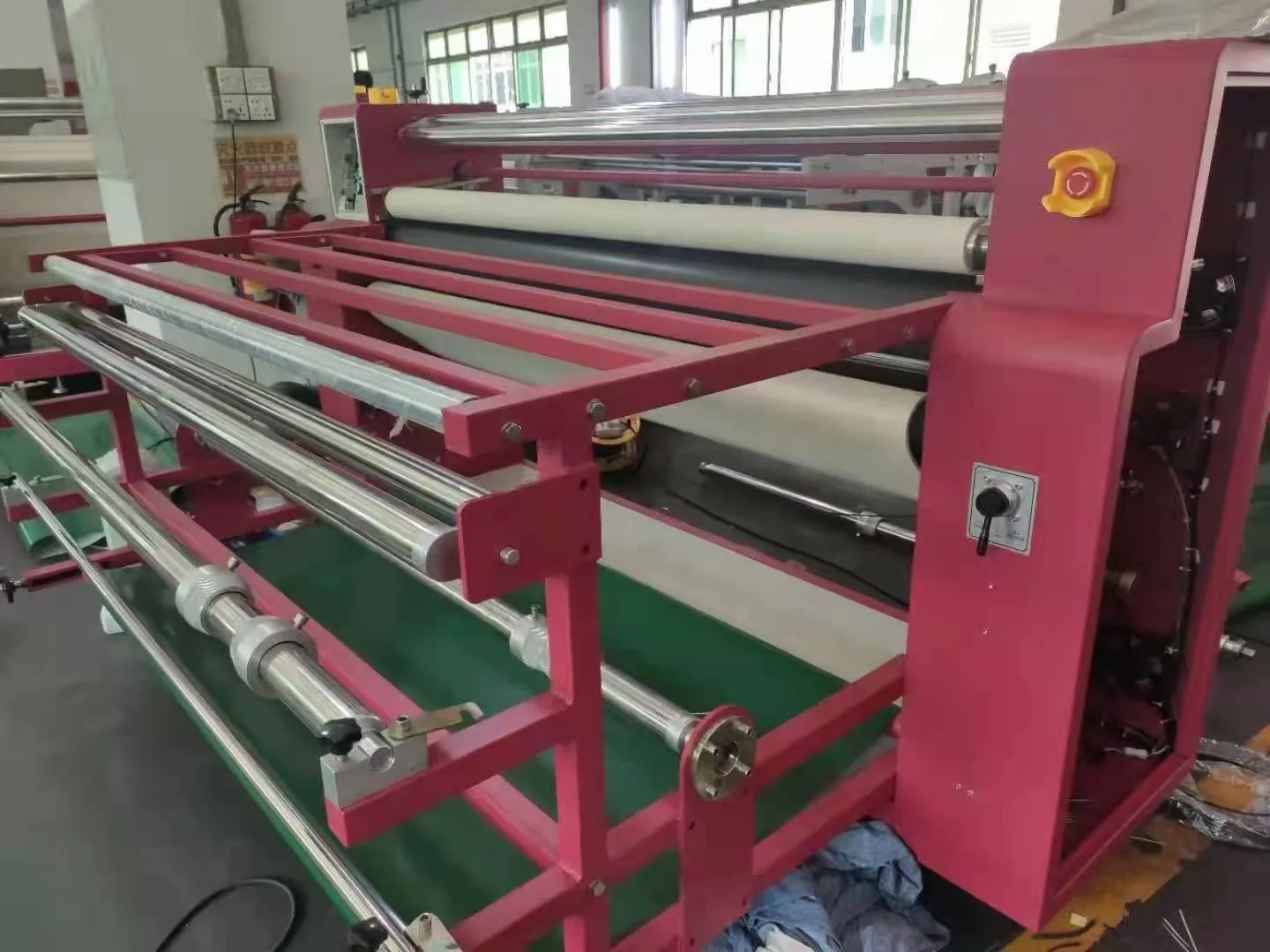 Multi function Combo roll to roll Thermal Press machine Textile sublimation calender