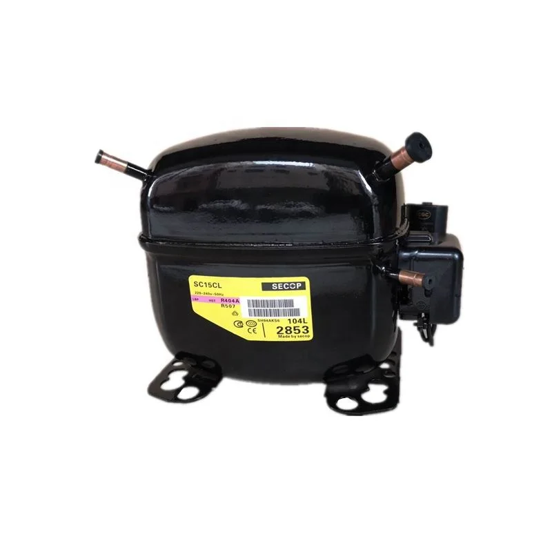 Supply R404A/R507 Refrigerator compressor 7/8hp SC21CL secop compressor