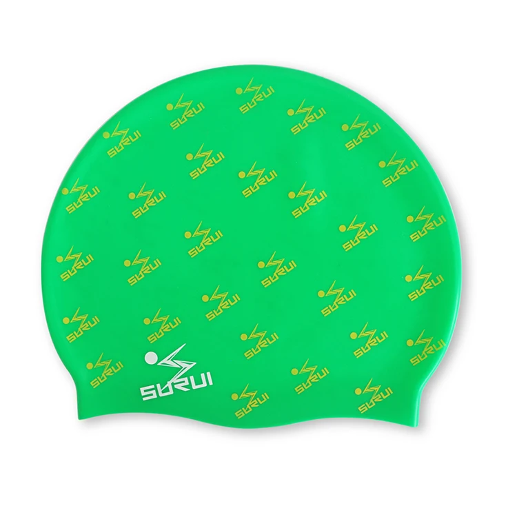 customized LOGO stylish swim caps 100% silicone swim caps swimming caps