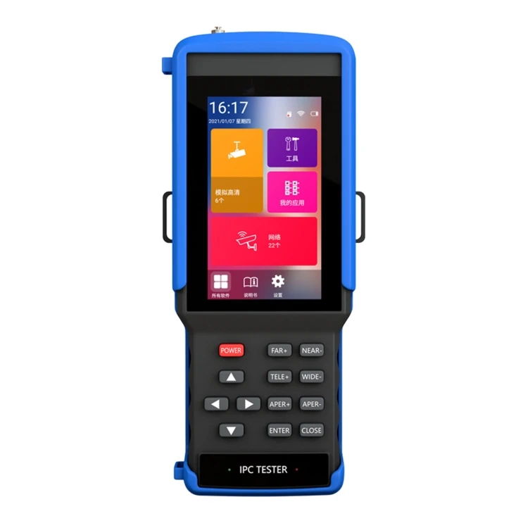 Mini 4.5inch CCTV Tester Monitor  IPC/Analog Camera Tester 4K IPC poe AHD CVI TVI Security IP Cameras Testers