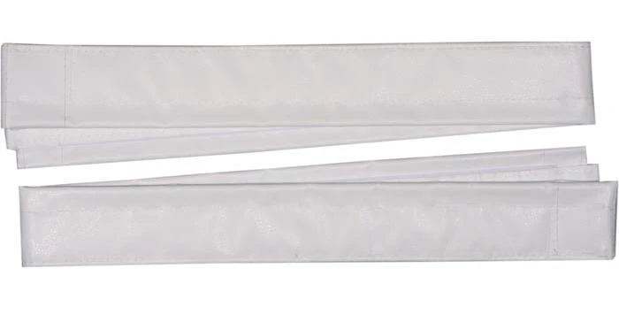 Volleyball referee equipment Volleyball antenna with sleeve set of 2 (Red/White)