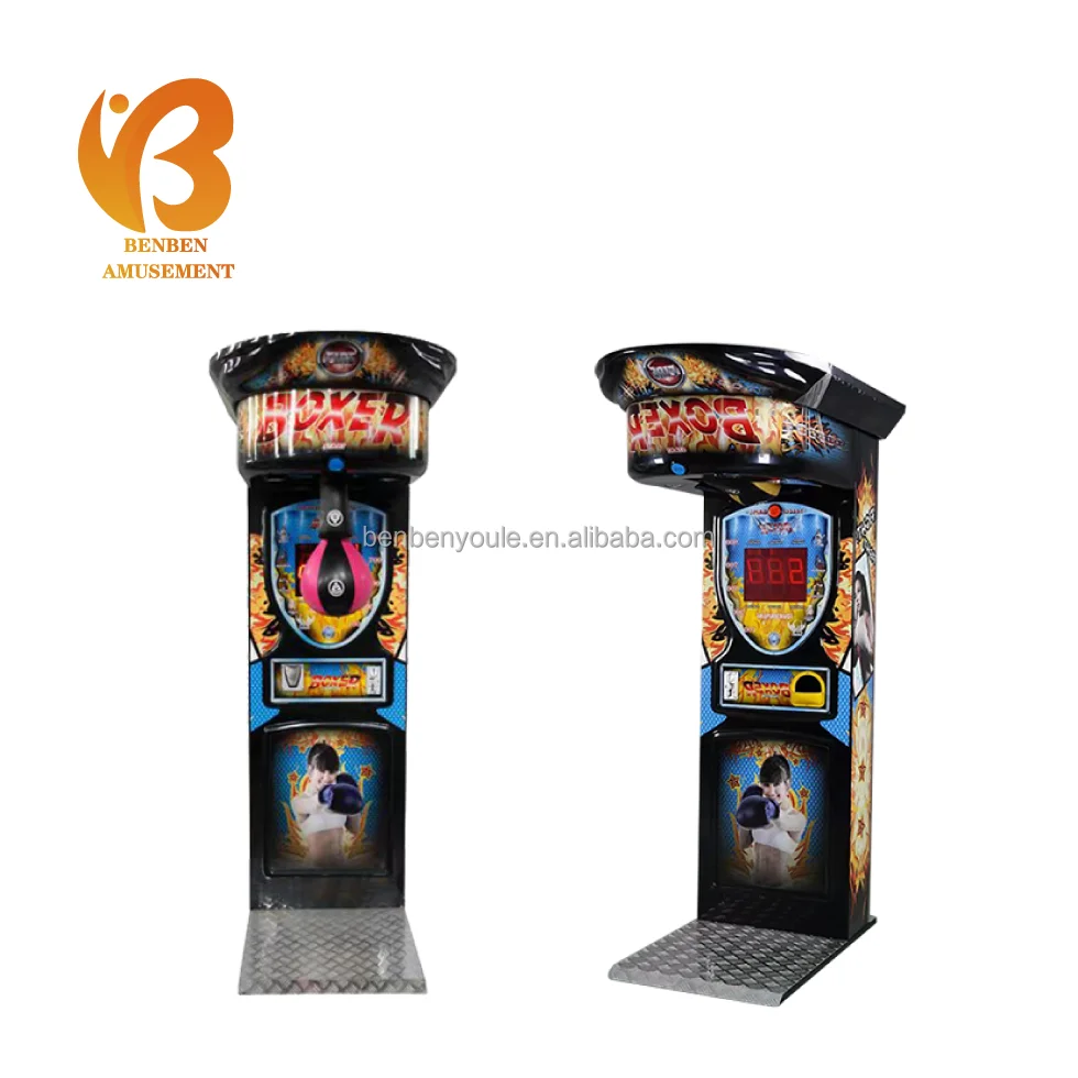 Hot sale music electronic boxing machine boxing trainer competition arcade game machine