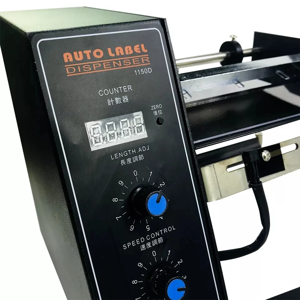 Factory Supply Label Printing Machine Plastic Electric Woven Manual Marking Label Stripper Electric Automatic Label Dispenser