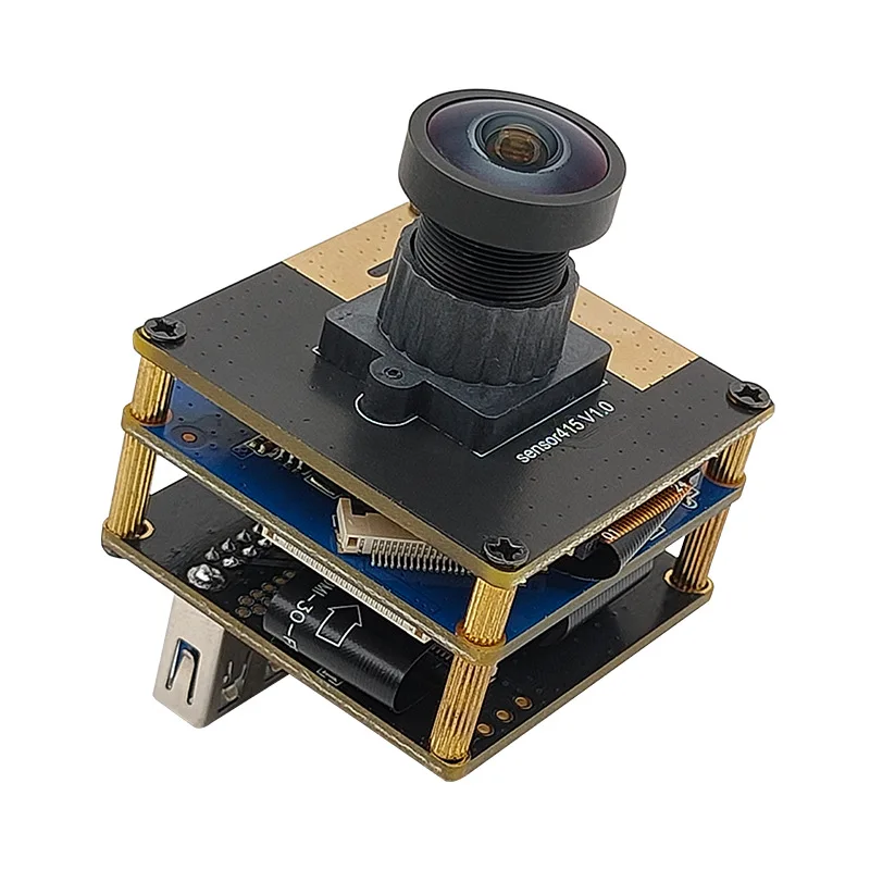 Custom 8mp 4K 30FPS Full HD USB3.0 IMX415 Drone Camera Module Support UVC Protocol For HDMI Live Streaming Videoconference