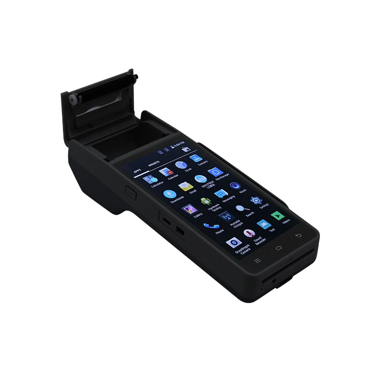  HFSecurity Android 7 1 HP605 POS терминал EMV PCI оплата по отпечатку пальца для проекта банка с Wi-Fi 4G Бесплатная