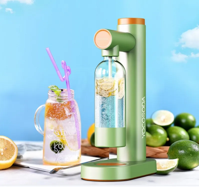 2021 hot sale portable desktop stainless steel home commercial soda water maker machine CO2 sparkling water dispenser