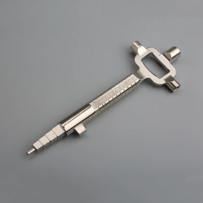 Multi Purpose Cylinder Gauge Cam Turner Spindle Turner Locksmith Auto Car Repair Tool Sliver Locksmith Tool