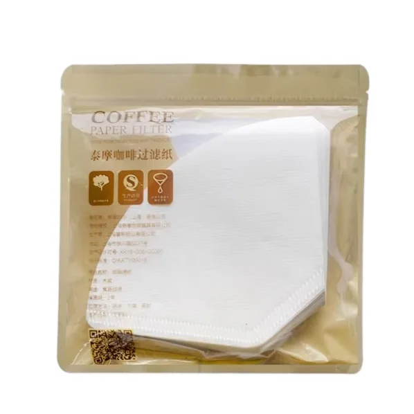 TIMEMORE paper filter 101 102 Wood pulp  fan shape coffee filter paper