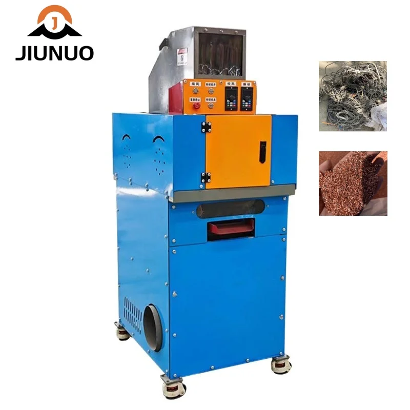 Manufacturers sell large double sorting wire plastic metal machine cable recycling peeling machine recycling station
