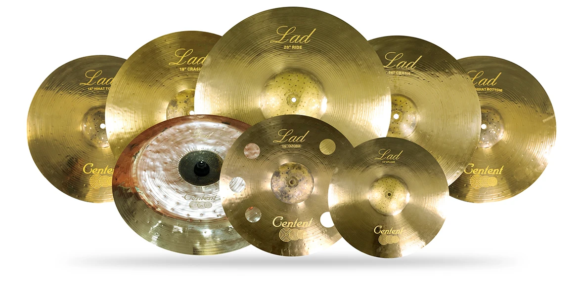Centent Lad series B20  handmade bronze cymbals ozone effect  china cymbals Drum kit percussion instruments drumset