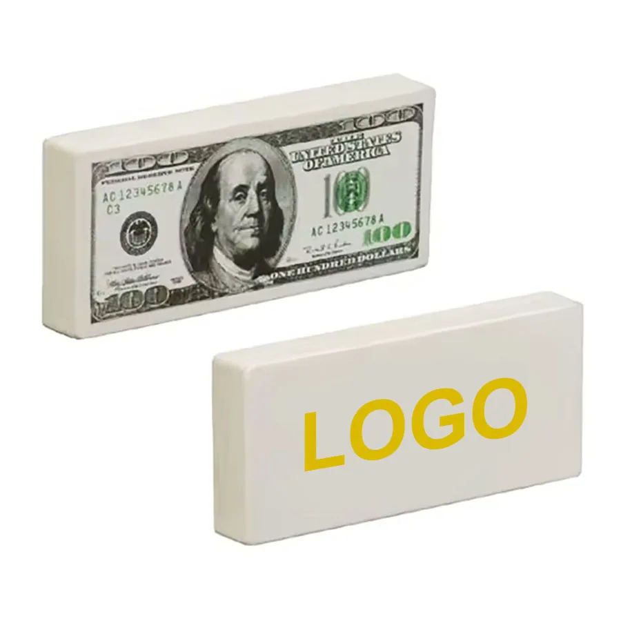 Promotional Gift Stress Ball One Hundred Dollar Bill Foam Anti Stress Toys