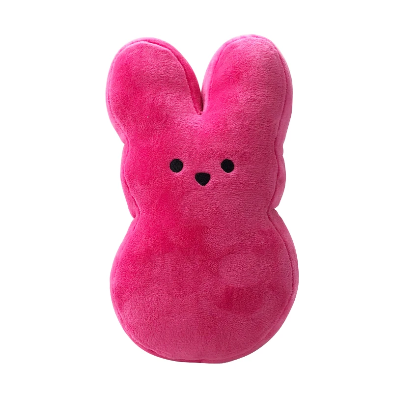 Custom Easter Bunny Peep Plush Toys Cute Rabbit Simulation Stuffed Animal Doll Plushy