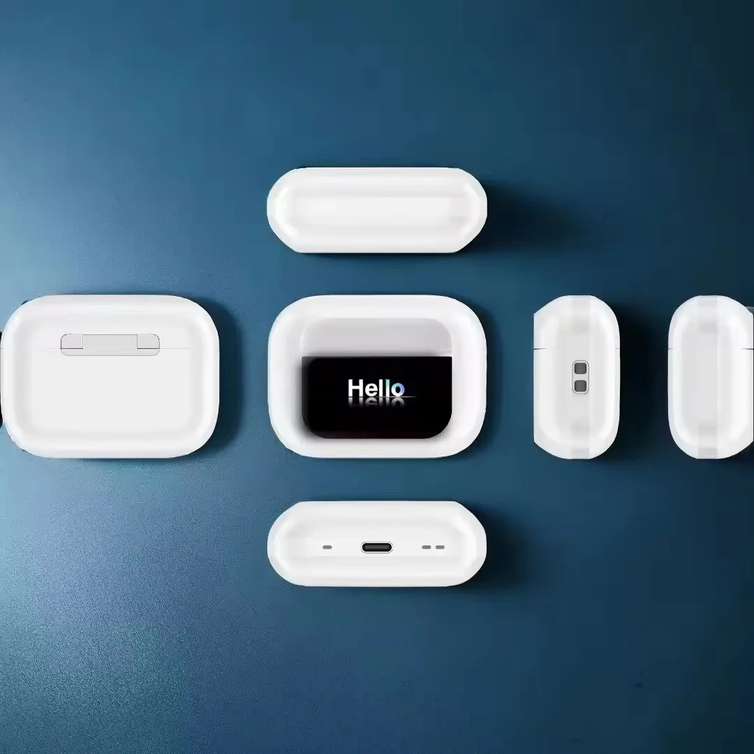 Newest hot A8 Pro Wireless Earphones with Touch Screen BT 5.3 IPX-5 30ms delay time ANC Noise Reduction Gaming TWS headphone