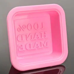 Handmade Silicone Soap Mold Square Baking Mold for Soap Making Cupcake DIY Homemade Craft
