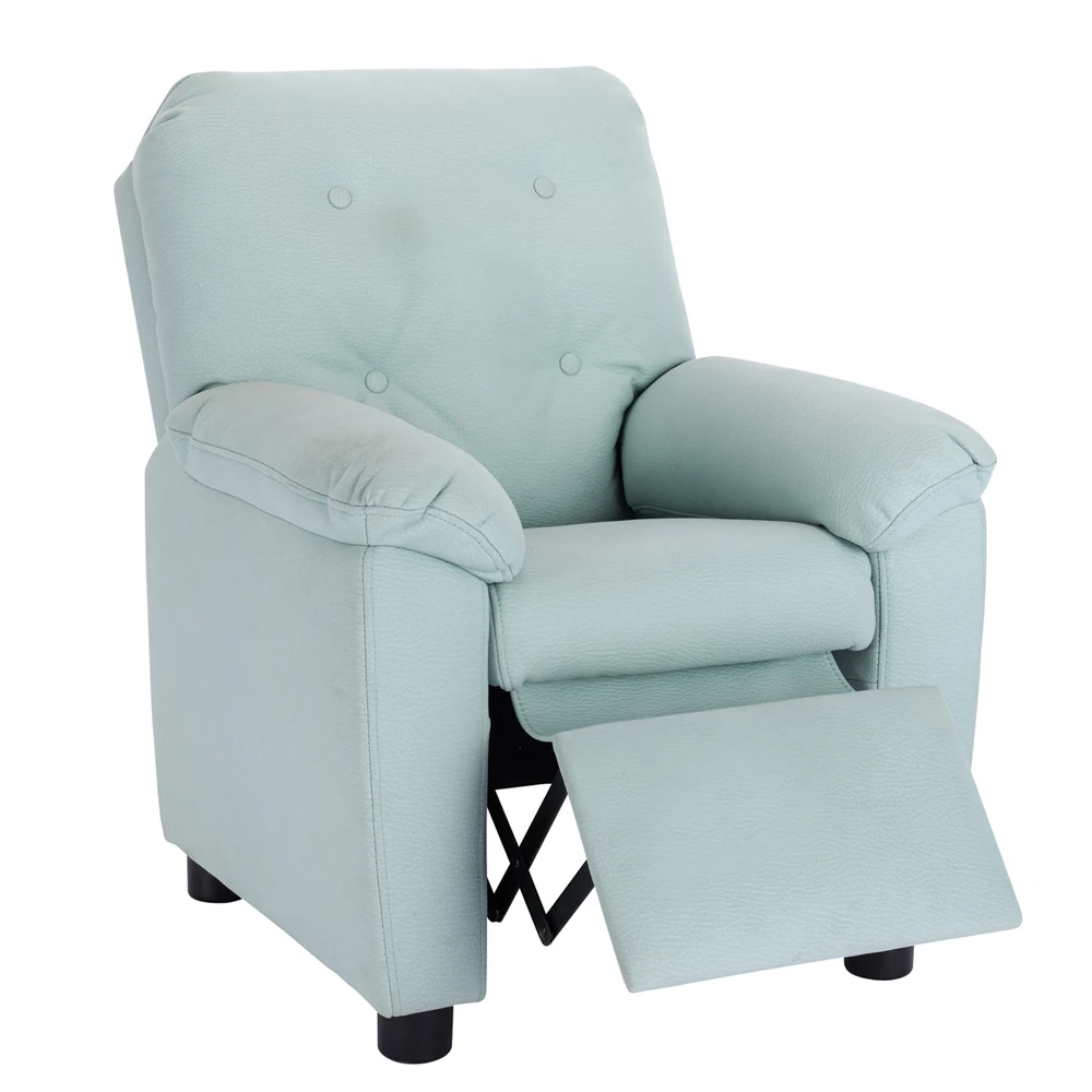 Modern Reclining Home Cinema Electric Small Kids Children Recliner Sofa LIVE Room Imported Leather Carton Box Massage Wood 8001