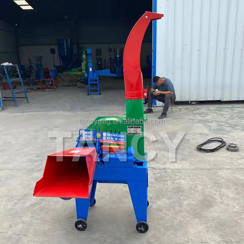 animal feed processing machine Cutter Chopper for Hay Crop Straw Silage Grass