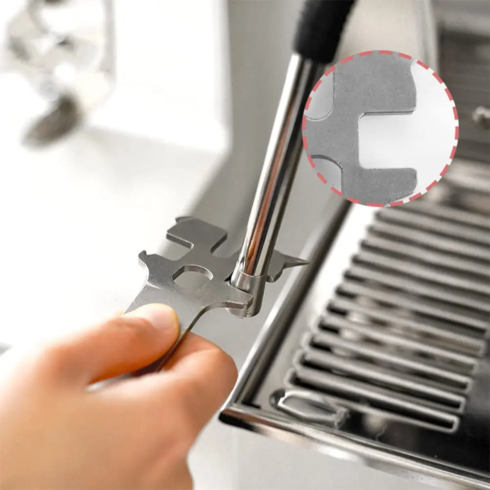 Многофункциональный гаечный ключ для эспрессо портативный инструмент удаления корзины аксессуары из нержавеющей стали