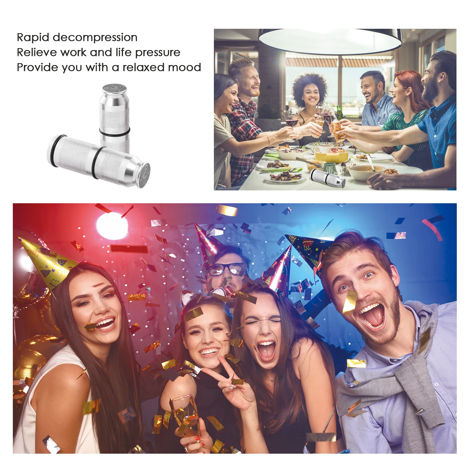 100% aluminum construction N2O Whipped Cream Chargers Ballons Cracker  2g Silver OEM Tools Logo Pack Color