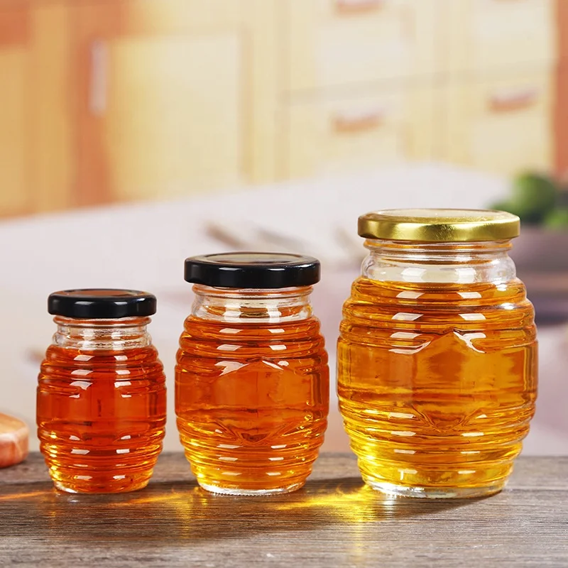 Заводская цена, оптовая продажа, различные размеры, улей/Сотовая стеклянная банка для меда