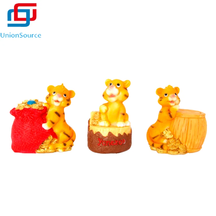 
Home Christmas Character Decor Luxury Tiger Figurine Pop Resin Statue Money Box 