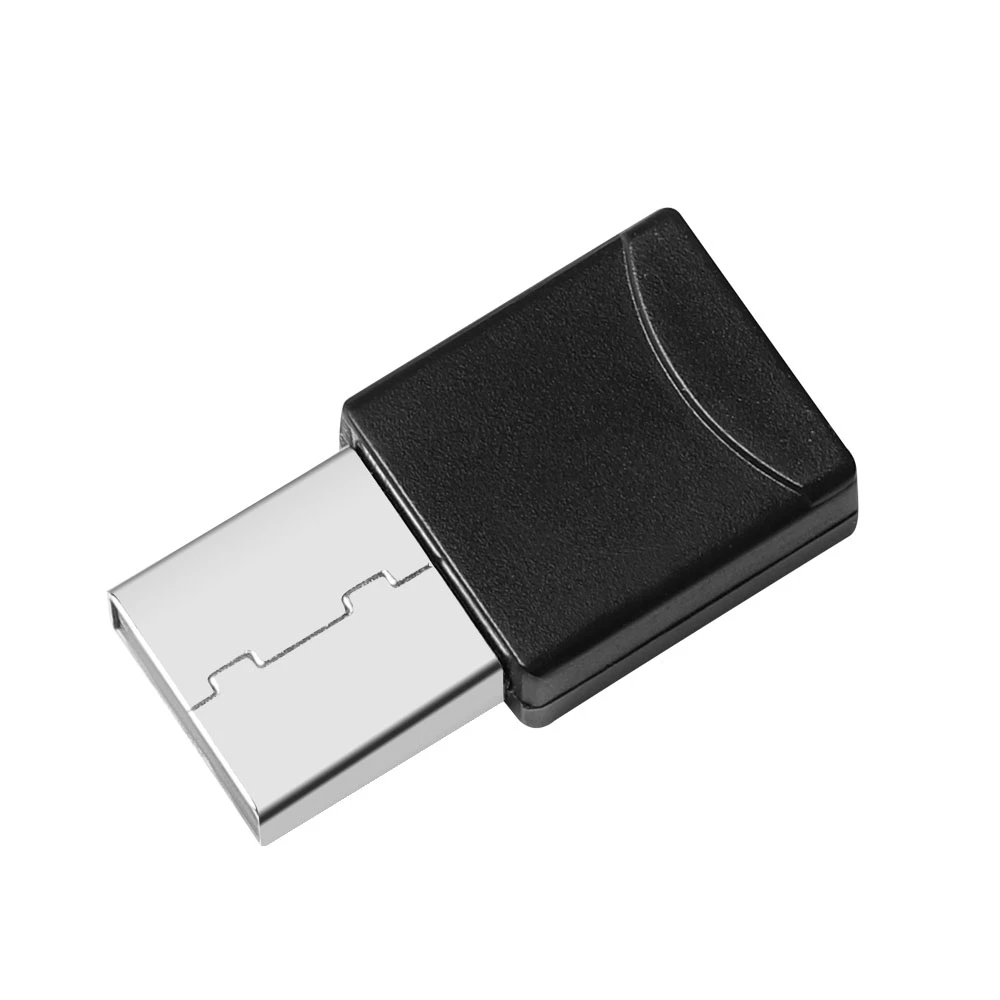 2 4 ГГц 5 AC600 двухдиапазонный Wi-Fi адаптер с USB 0 Беспроводной ключ для