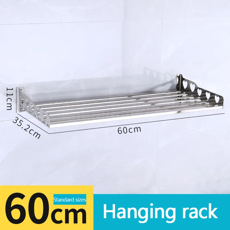 Wholesale multifunctional stainless steel wall-mounted kitchen microwave oven storage rack
