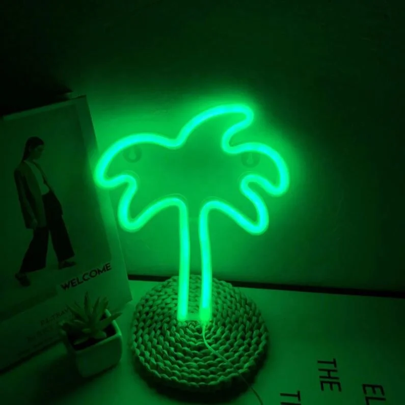 High Quality Wholesale Led Neon Table Lamp Neon Night Light For Room Decoration Neon Table Lamp