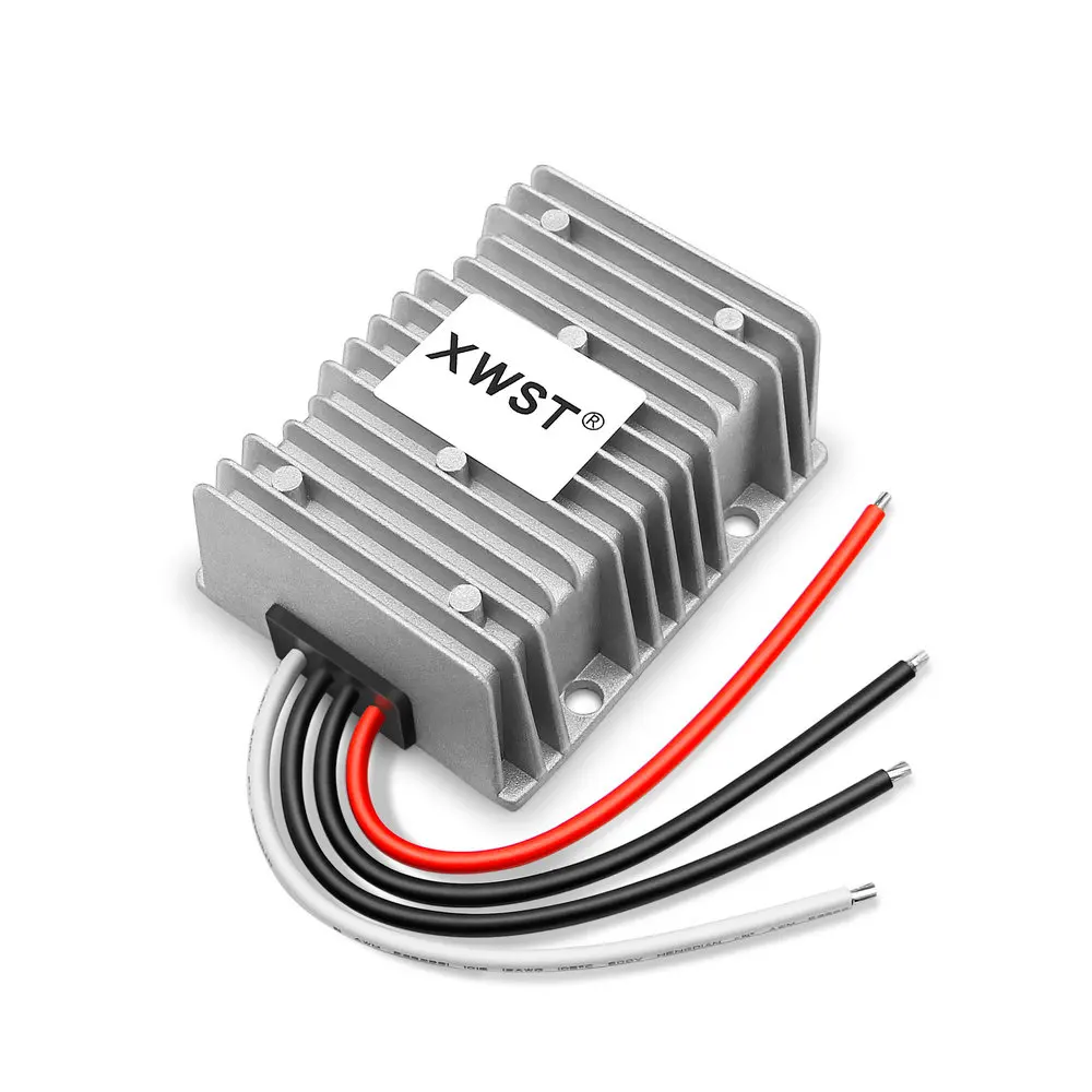 Преобразователь постоянного тока 36 В, 48 В в 12 В, регулятор напряжения 48 В в 12 В, понижающий преобразователь 30 А, 33 а, алюминиевый источник питания IP67