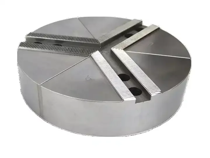 12 Inch Full Grip Round Pie Jaws Steel Pneumatic Power 3 Jaws for Chucks