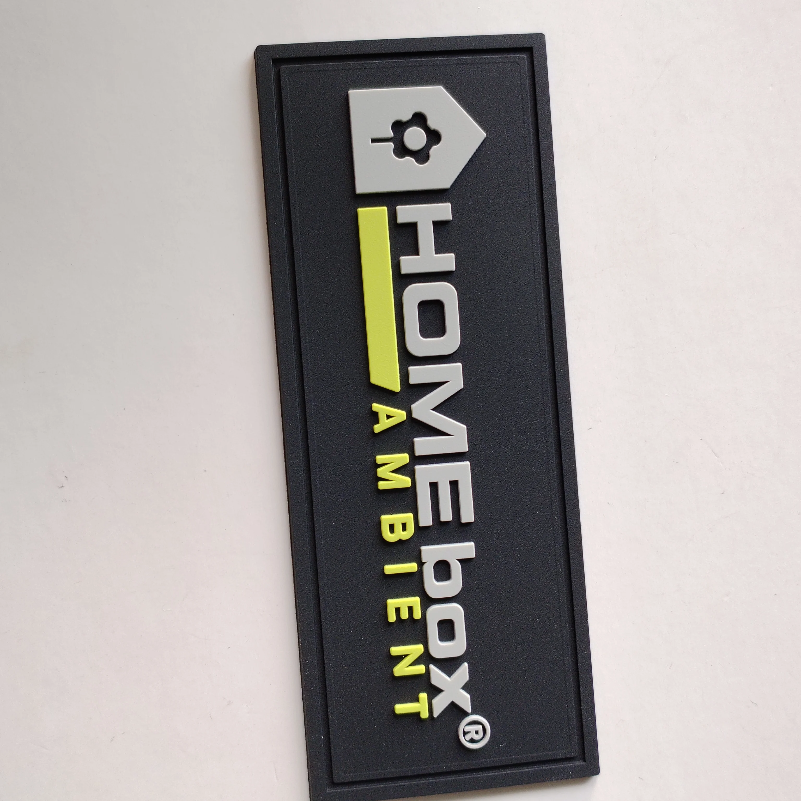 Custom Rubber Patches Manufacturer Embossed Silicone Label Ironing Clothes 3D Embossed Logo Pvc Patch for Garment