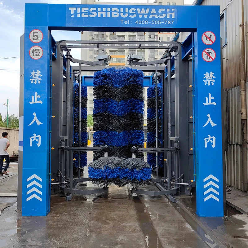 Manufacturers Custom Mesin Cuci Mobil Truck Wash Fully Automatic Bus Body Automatic Tunnel Wash Bus And Truck Washing Machine