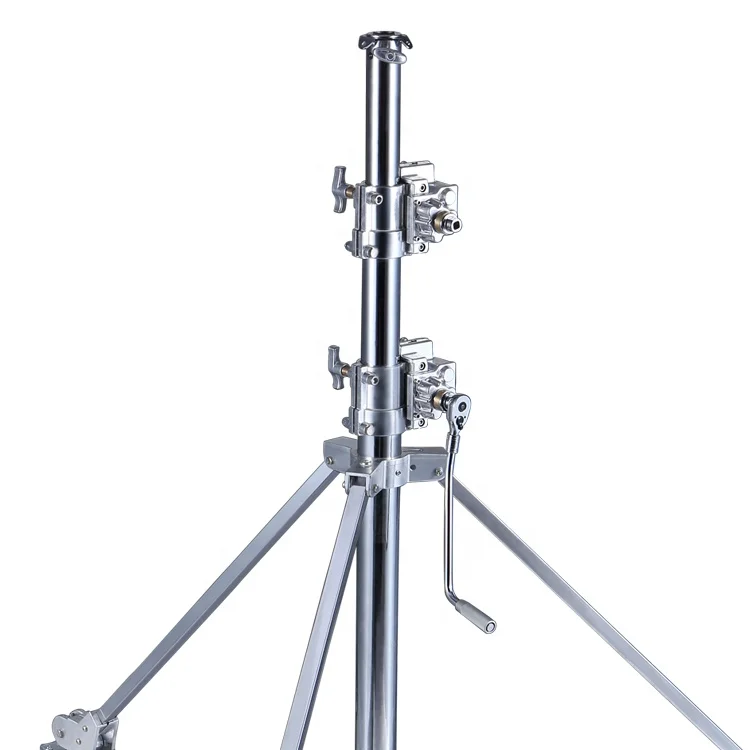 6m heavy duty stainless steel video audio camera accessories film shooting studio photography tripod light stand