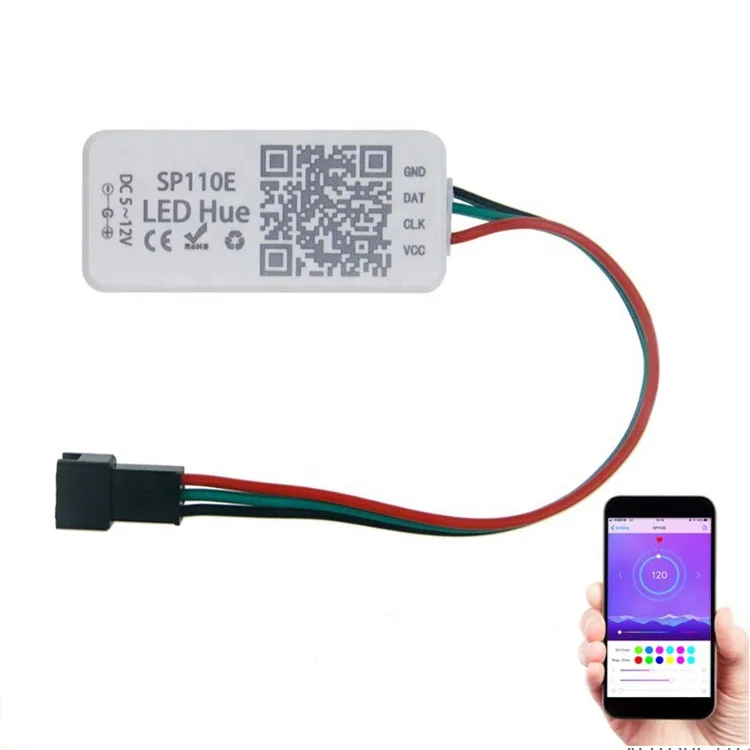  SP108E SP107E SP105 SP110E WS2811 WS2812B SK6812 APA102 Android ISO APP умный светодиодный пиксельный Wi-Fi