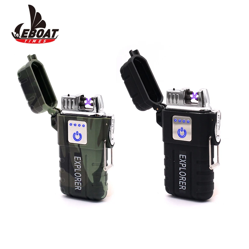 New Pipe Design USB lighter electronic windproof, custom cigar arc lighter plasma