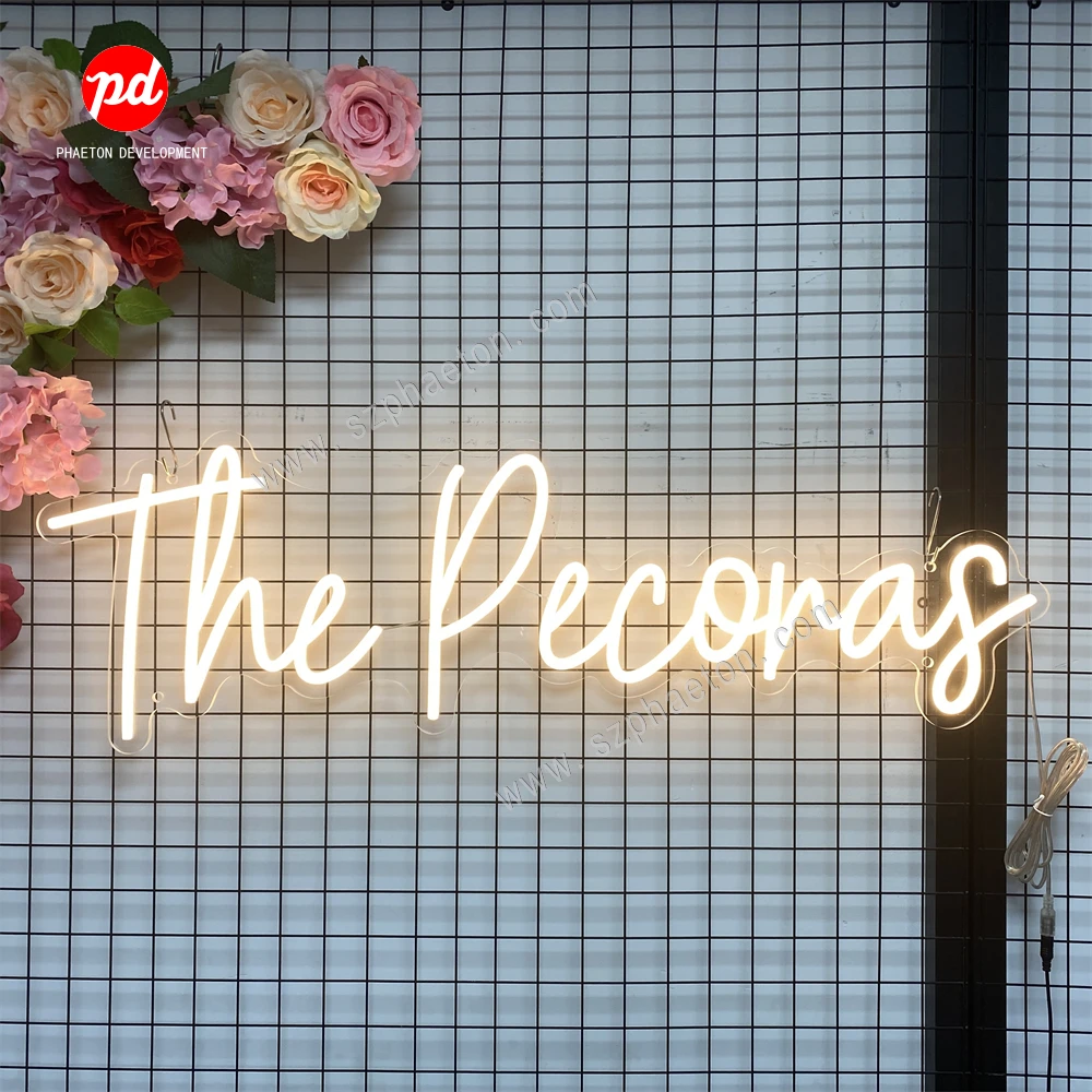 No MOQ personalized the name neon sign Led flex custom Neon sign for family name sign, led neon lights for decor