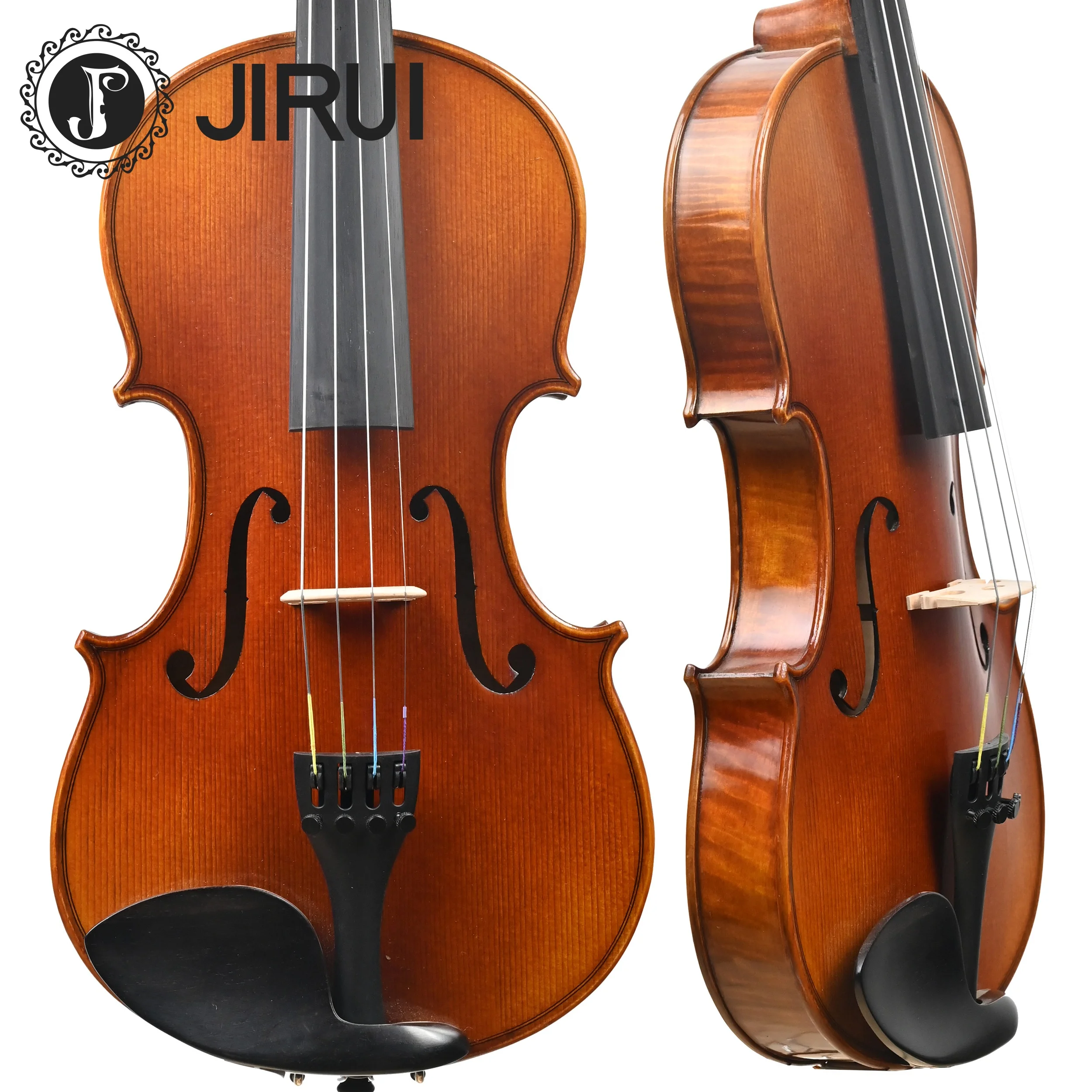 Full-Size Spectrum Professional Violins Advanced European Violin 1/32 to 4/4 Handmade High Quality Spruce Instrument grade A+