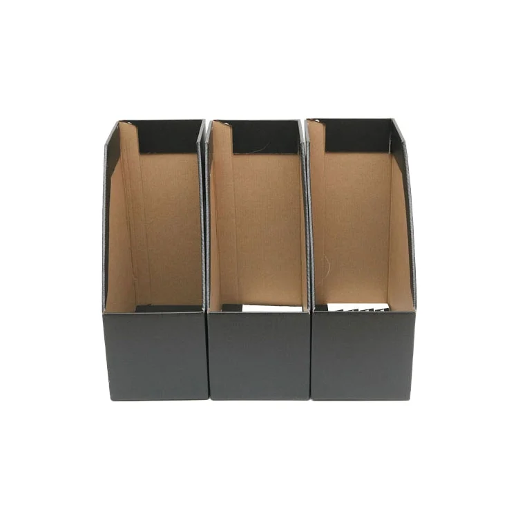 
Small Custom Cardboard Printed Corrugated Paper Office Box File 