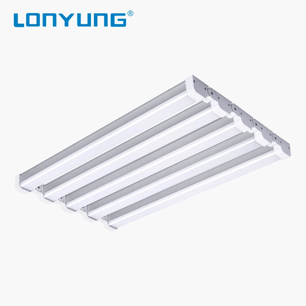 ETL CE Listed 45W 75W 90W 105W 150W 210W 130Lm/w складские промышленные алюминиевые приборы с регулируемой яркостью светодиодные линейные светильники для высоких и низких промышленных