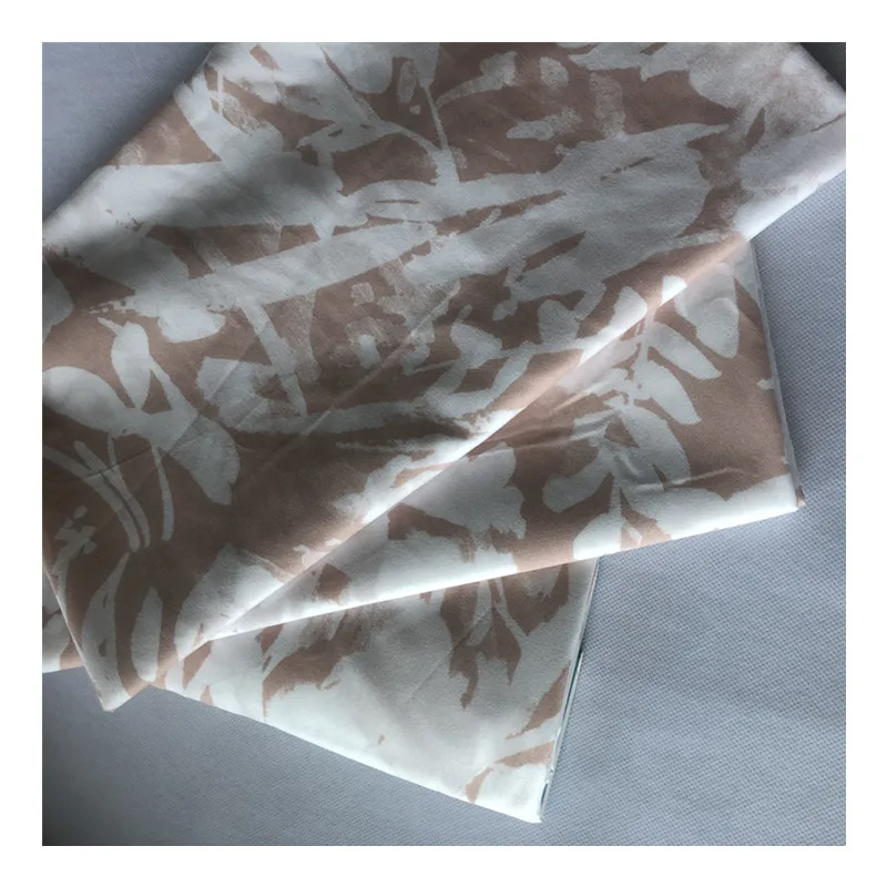 New style polyester microfiber peach skin fabric printing fabric for hometextile
