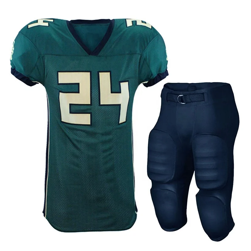 Custom Team American Football Wear Wholesale Sublimation American Football Uniform Set
