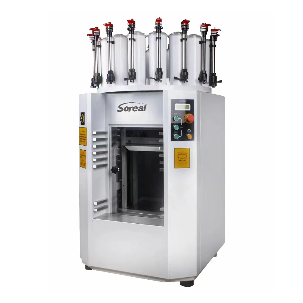 Soruda Integrated paint colors mixing machine automatic clamping shaker paint colorants tinting machine.((large screen 20cans )