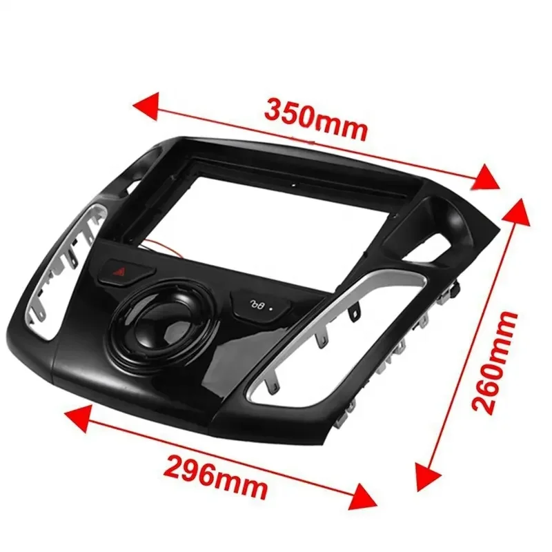 For Ford Focus 2012-2017 Car Radio Fascia Fit Stereo Installation Panel Dash Mounting Kit Cover DVD Audio Frame