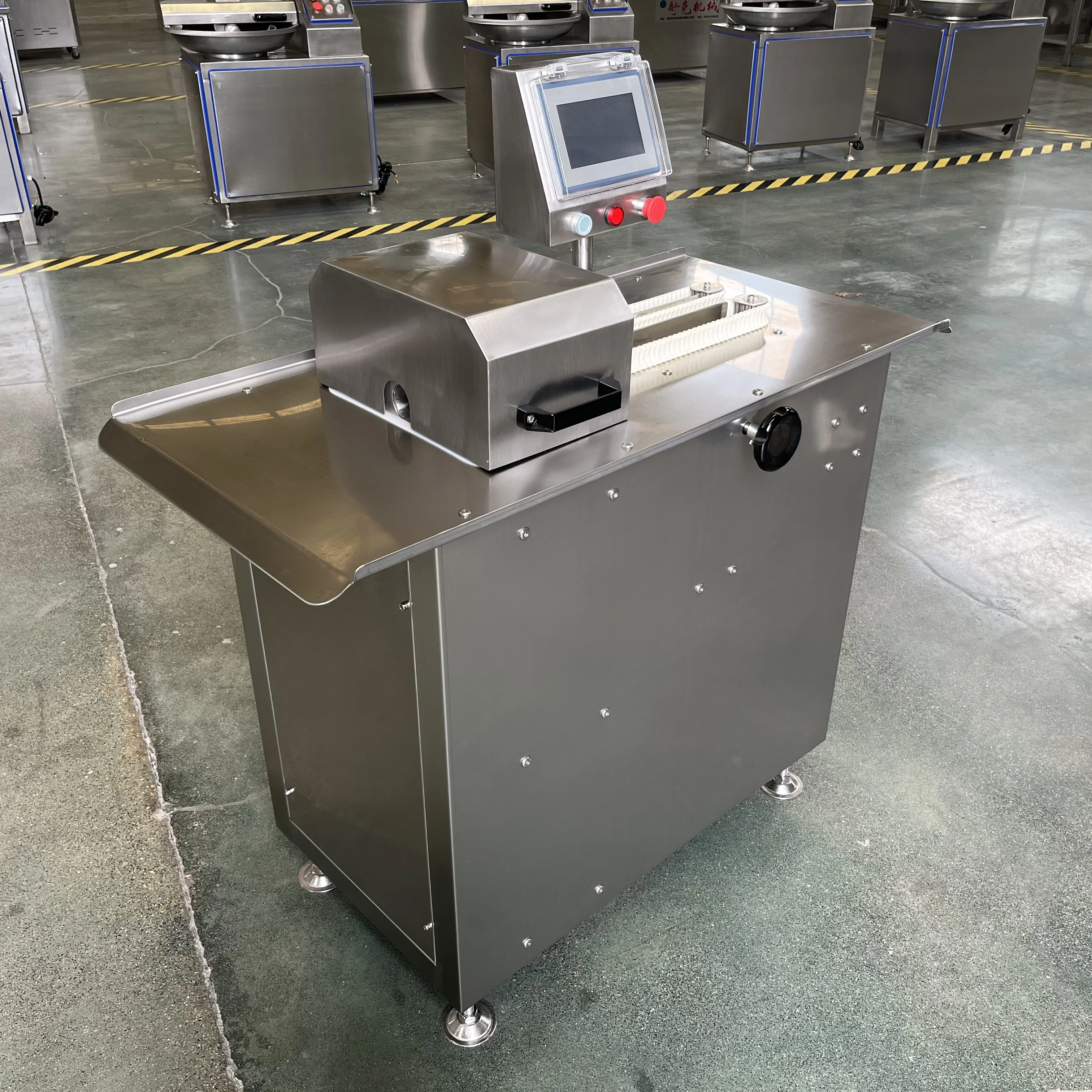 Commercial Automatic Industrial Tabletop Sausage Casing Tying Machine