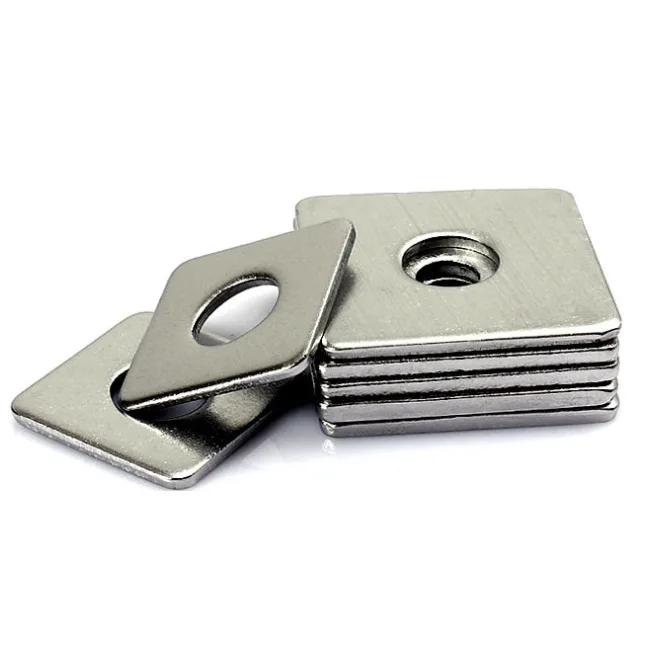 Factory Price Manufacturer Din436 Galvanized Flat Square Washers for Wood Constructions