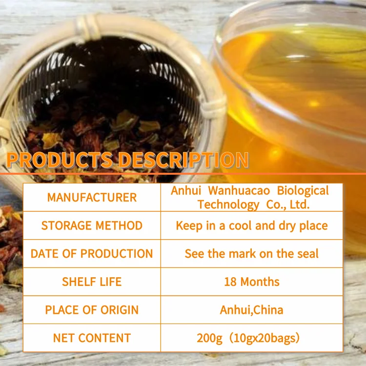 People with high purines hot selling Authentic hot selling organic mulberry leaf  chicory tea