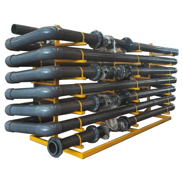 pipeline flocculation and coagulation static mixer pipe