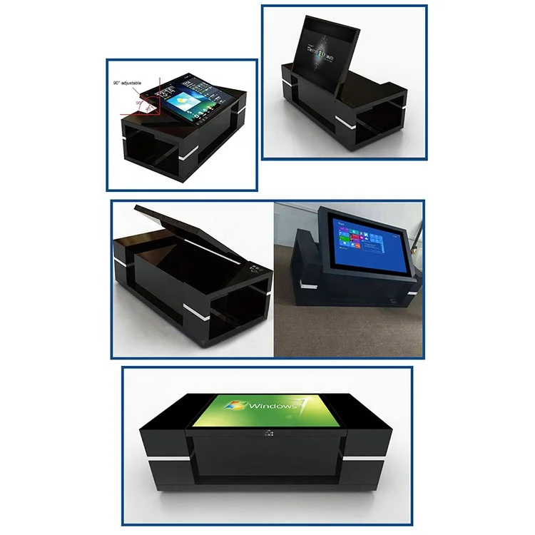 
43 49 55 Inch Interactive multi touch screen durable coffee table/ conference table 