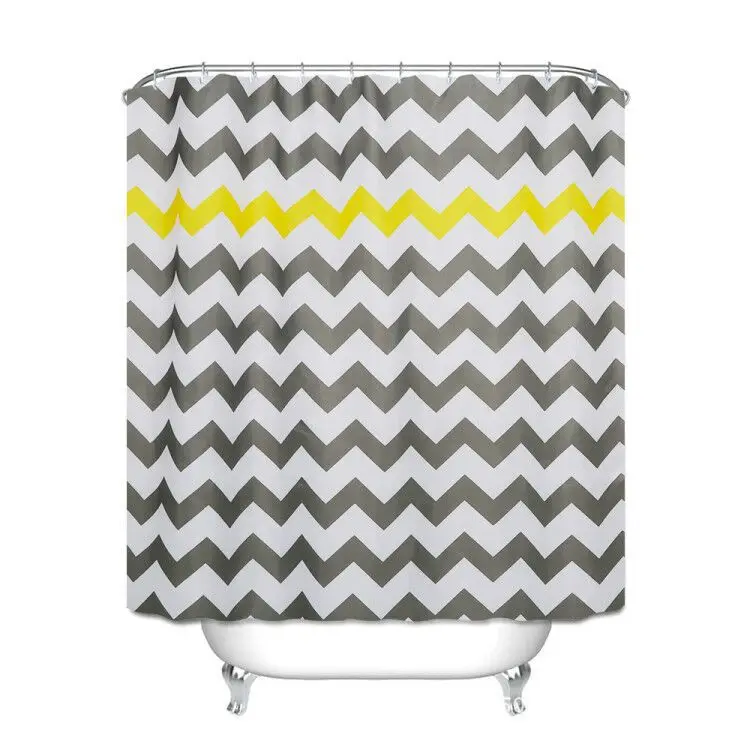 Top selling bathroom  rug bath  mat Set With Shower Curtain